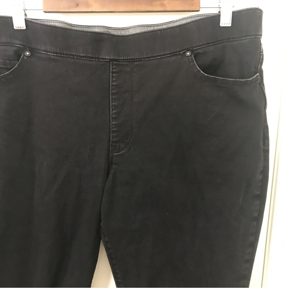 3/$15 Lee modern series charcoal black the dream jean - Picture 3 of 9